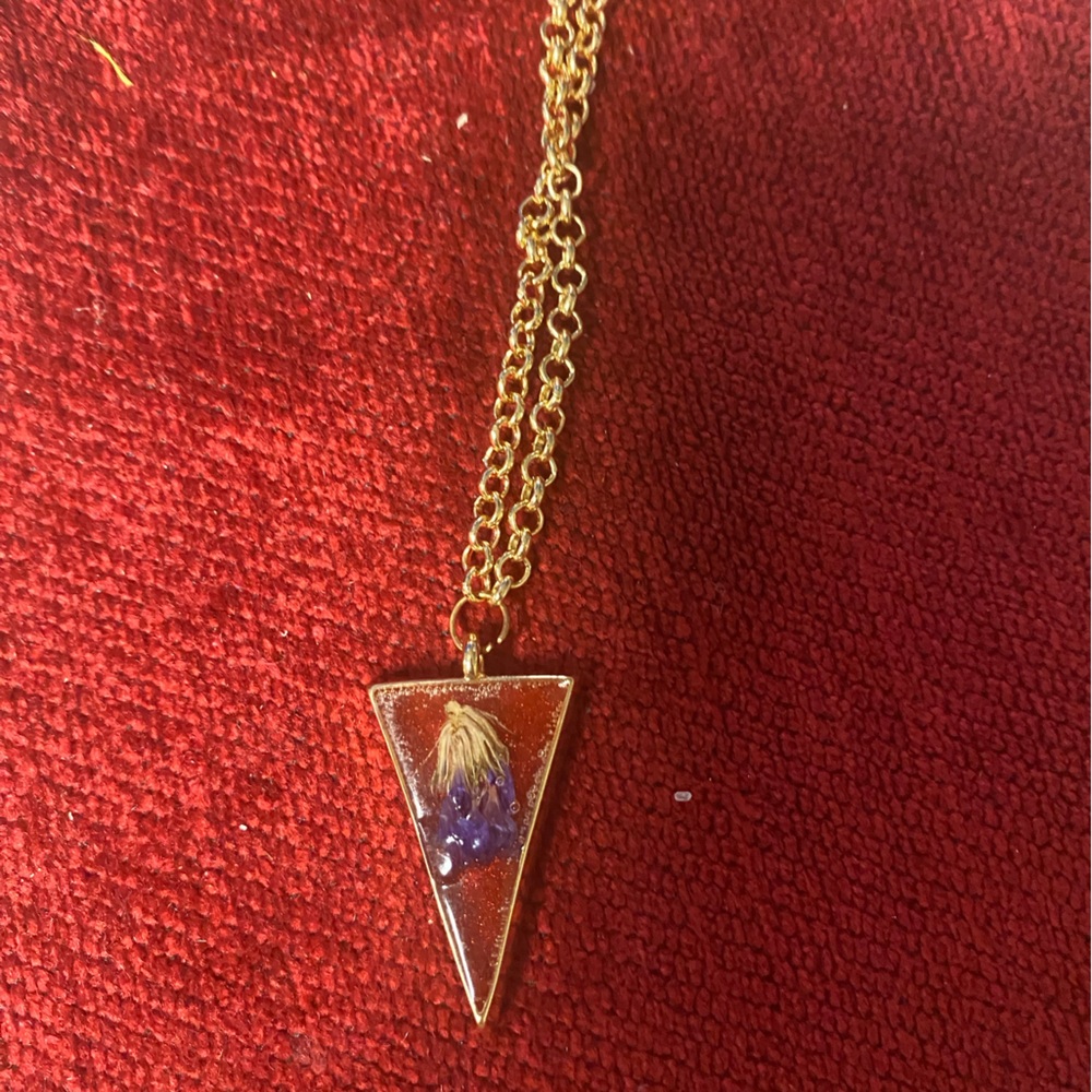 Dried Flower Necklace